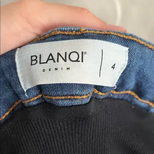 Blanqi Denim Maternity Belly Support Skinny Jeans‎ 4 thumbnail 3