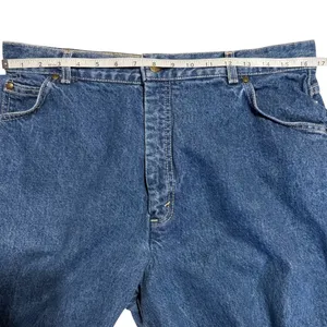 Vintage Levis High Rise Tapered Leg Jeans Made in USA Medium Wash Denim Size 18 thumbnail 3