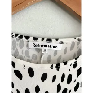 Reformation‎ | Kenmare Long Sleeve Knit Minidress In Cheetah | Sz S thumbnail 4