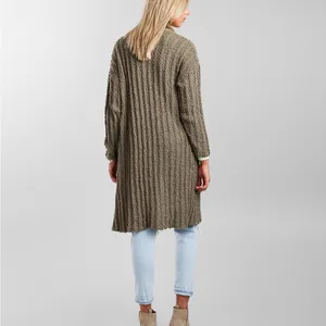 BKE Ribbed Popcorn Cardigan Sweater thumbnail 2
