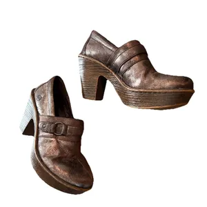 Born Women’s Heels 6 Haddon‎ Metallic Bronze Leather thumbnail 4