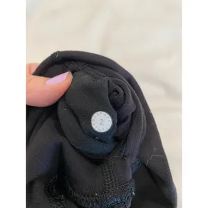 Lululemon High Rise Wunder Under Leggings Mesh Black Size 2 Limited Edition thumbnail 6
