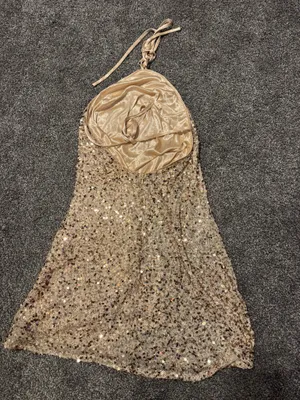Sparkly dress Gold Size M thumbnail 3
