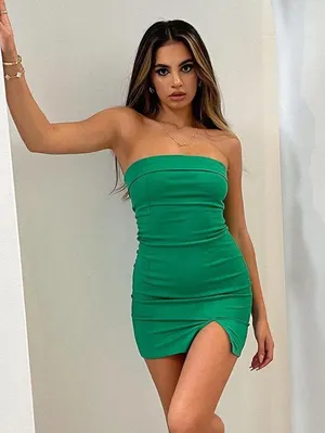 Thats So Fetch Charms Mini Dress Green thumbnail 1