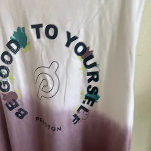 PELOTON Purple and white Tank Top. thumbnail 5