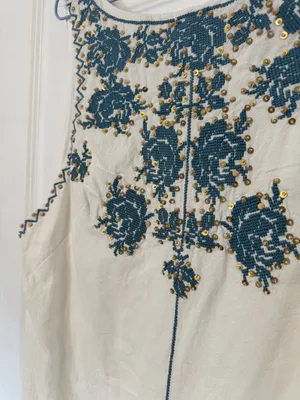 Free People Embroidered Dress thumbnail 2