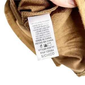 Mona B‎ Womens Suede Brown Short Sleeve Shift Dress Zip S thumbnail 5