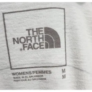 The North Face Womens Long Sleeve‎ T Shirt Size M Graphic Print White Since 1966 thumbnail 5