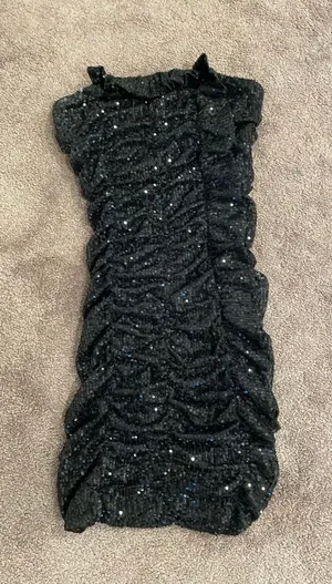 Forever 21 Black Sparkle Dress thumbnail 1