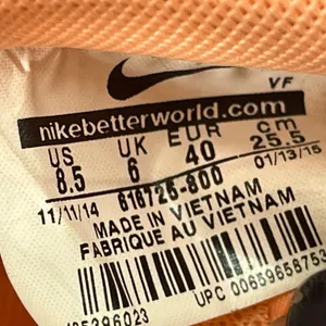 Nike Air Force 1 07 Sunset Glow Women's Size 8.5 thumbnail 8