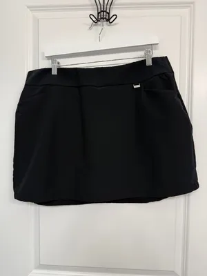 Greg Norman Black Play Dry Performance Golf Skort XL thumbnail 3