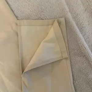 Zara Cream Faux Leather Pants thumbnail 4
