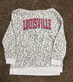 Louisville Sweatshirt Gray Size L thumbnail 1