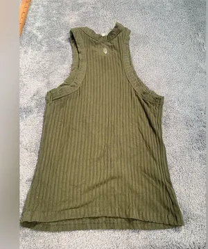 FP Movement free people green tank top small thumbnail 3