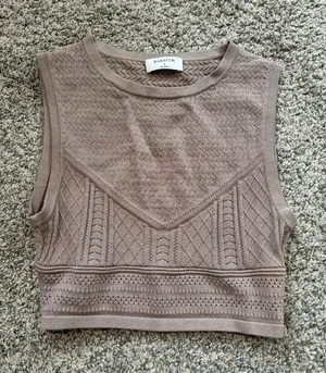 Babaton Cropped Tank Top size small thumbnail 1