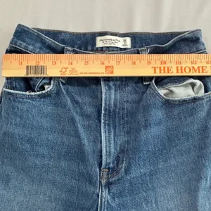 Abercrombie & Fitch The 70s Vintage‎ Flare Ultra High Rise Jeans Blue 26 Short thumbnail 4