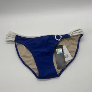 NFL Team Apparel Indianapolis Colts Bikini Bottoms Blue White Strappy thumbnail 2