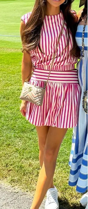 Striped Two Piece Set thumbnail 1