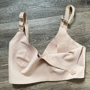HOFISH Nursing Bra Breastfeeding, Wireless V Neck Maternity Women Pregnancy thumbnail 5
