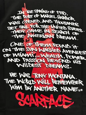 Delta Pro Weight Scarface Movie The American Dream Shirt thumbnail 7