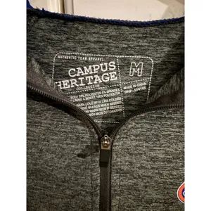 Campus Heritage Florida Gators Quarter Zip Hoodie Grey Blue Womens Medium thumbnail 3