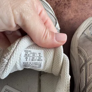 ASICS GT-2160 Oatmeal Silver Sneakers Men’s 6 Women’s 7.5 thumbnail 10