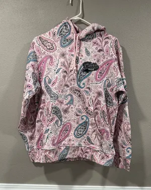 NWT Teddy Fresh Paisley Oversized Hoodie thumbnail 1