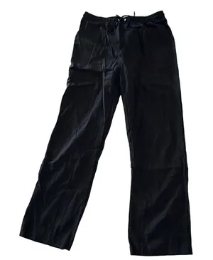 Women's Pull On Elastic Drawstring Linen Cotton Blend Pant Size XL #260651 thumbnail 1