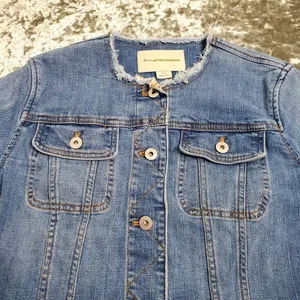 Anthropologie Pilcro Flounce Denim‎ Jacket thumbnail 9