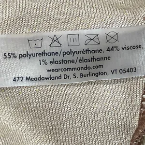 Commando Women's Brown Faux Leather Vegan Sleeveless Square Neck Crop Top Size S thumbnail 5