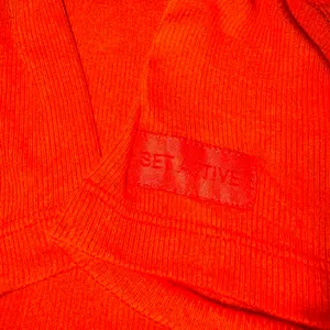 SET Active Orange Ribbed Shirt  thumbnail 4