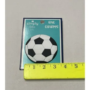 Simply Southern Tote Bag Charms Soccer Ball New thumbnail 3