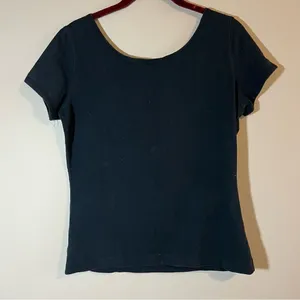 ✨ Harley Davidson Women’s Black Scoop Neck Embroidered Top Medium‎ thumbnail 5