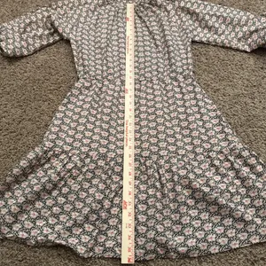 Anthropology Bishop + Young Lana Bubble Dress Floral Size Large thumbnail 8