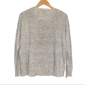 J. Crew Wool Rabbit Hair Blend Textured Striped Pullover Sweater MEDIUM thumbnail 3