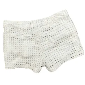 Vintage GAP 3" City Shorts Size 6 Eyelet White‎ Lined Pockets Coastal Summer thumbnail 2