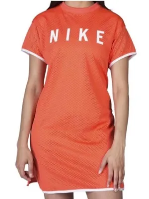 Nike Women’s GX Mesh Dress Size Small BQ6739-816 thumbnail 1