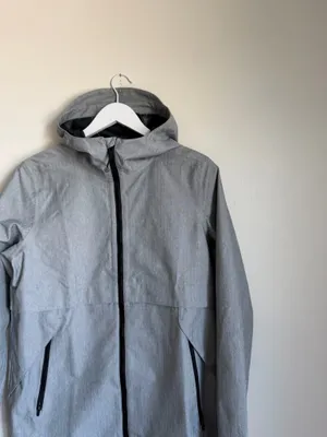 Mondetta Outdoor Project Women’s Long Grey Coat Size Medium Lightweight Jacket thumbnail 2
