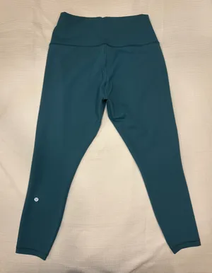 Lululemon Wunder Train High Rise Leggings 25” - Green Jasper thumbnail 5
