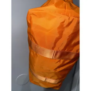 BRIC'S $210 Large‎ X Travel Deluxe Weekender Duffle Bag Orange Nylon Leather 22" thumbnail 14