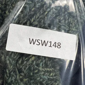 Pilcro and the Letterpress Dually Clad Wool Cable Knit Sweater Green/Navy Size L thumbnail 11