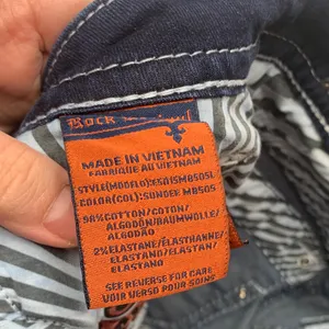 Rock Revival 28 Sundee mid rise boot cut Dark Blue denim Jeans western chunky thumbnail 10