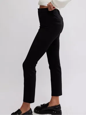 NEW Free People Molly Slim Pants Size 4 thumbnail 2
