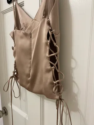 Zara Tie Silk Top thumbnail 5