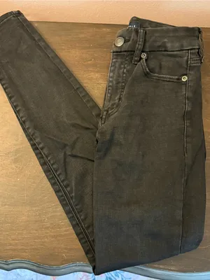 Aeropostale Black High-Rise Curvy Jegging thumbnail 1