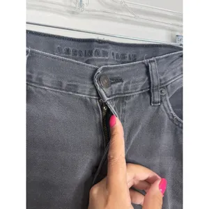 American Eagle‎ Low Rise Skater Jean Washed Black 10 Short Streetwear thumbnail 6