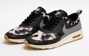 Nike Air Max Thea Camo Sneakers Women’s 7 Black Gray Athletic Running Shoes thumbnail 1