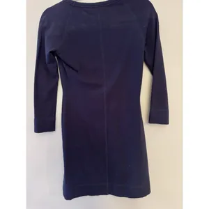 LILLY PULITZER PRESTON True Navy French Terry Shirt Cotton Dress Size XXS thumbnail 3