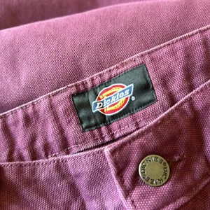 NWT Dickies Duck Canvas trousers in burgundy thumbnail 5