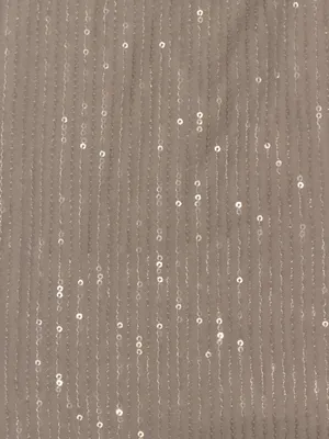 Flora Bea Sequin Mini Skirt in White Size M thumbnail 2